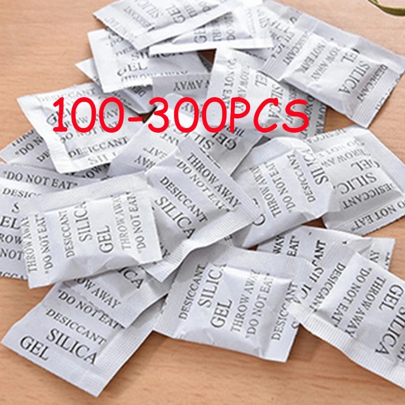 Food Storage In Room - 100-300PCS แพ็คปลอดสารพิษซิลิกาเจลสารดูดความชื้นชื้นความชื้นเครื่องลดความชื้นสําหรับห้องเสื้อผ้าเก็บอาหารเครื่องมือห้องครัว