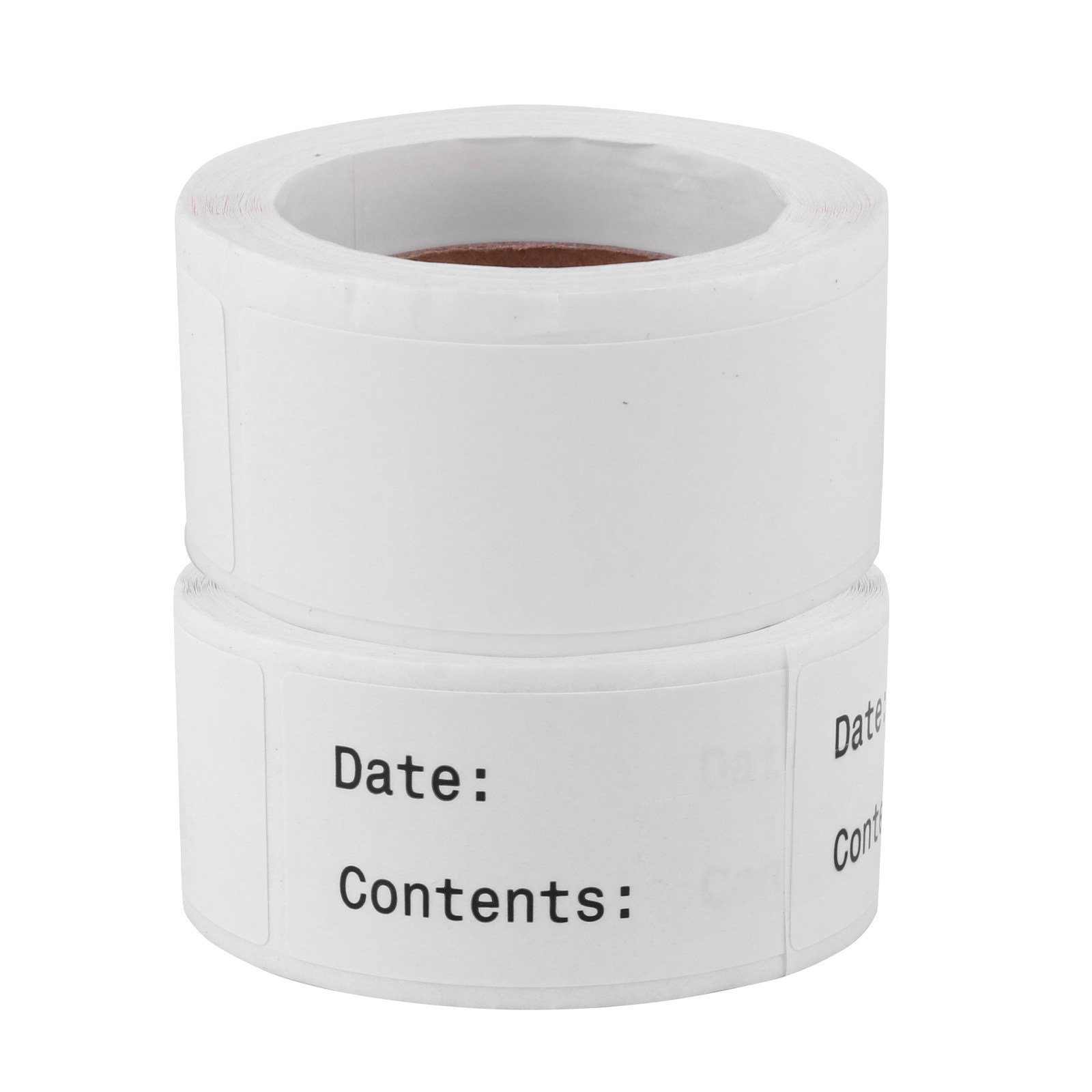 Food Storage Essentials - 2 ชิ้น ฉลากกระดาษเขียนได้ ปลอดภัย สำหรับจัดเก็บอาหาร สติกเกอร์เปล่า
