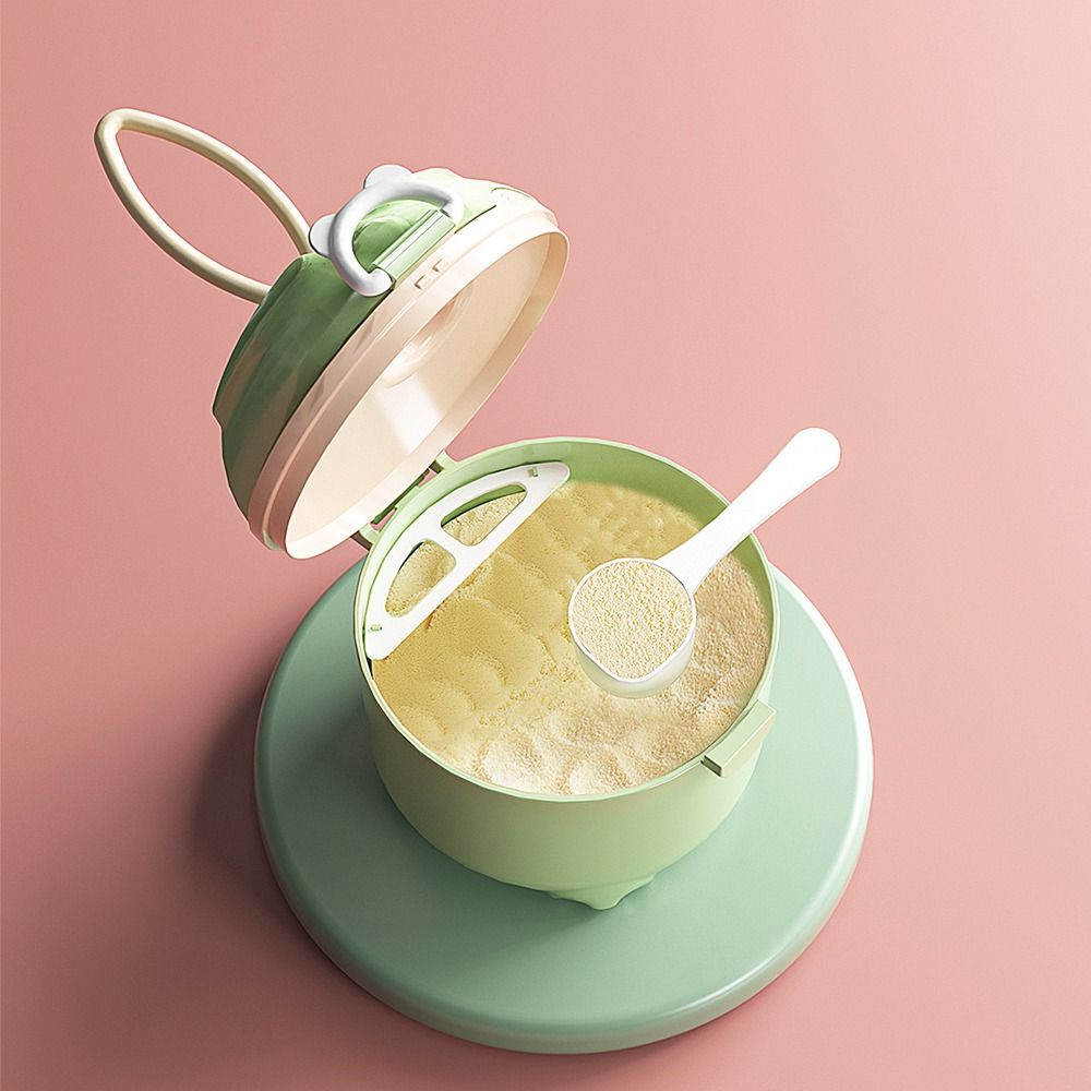 Food Storage Essentials - กล่องเก็บนมผงการ์ตูน กล่องอาหารกลางวัน กล่องซีล กล่องนมผงเด็ก กล่องขนมเด็กเล็ก กล่องเก็บอาหารธัญพืชที่จำเป็น