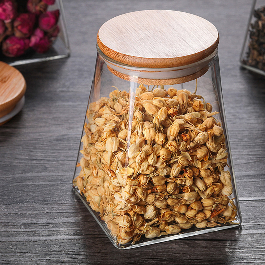 โถเก็บอาหารแบบสุญญากาศ ฝาไม้ ภ - Food Storage Essentials บทวิจารณ์และราคา