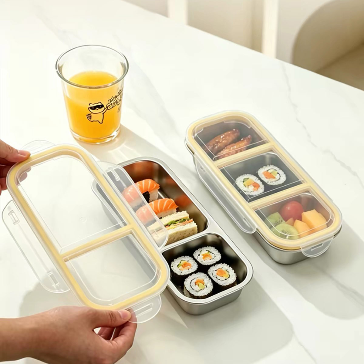 ภาชนะเก็บอาหารสแตนเลสพร้อมฝาปิ - Food Storage Heat บทวิจารณ์และราคา