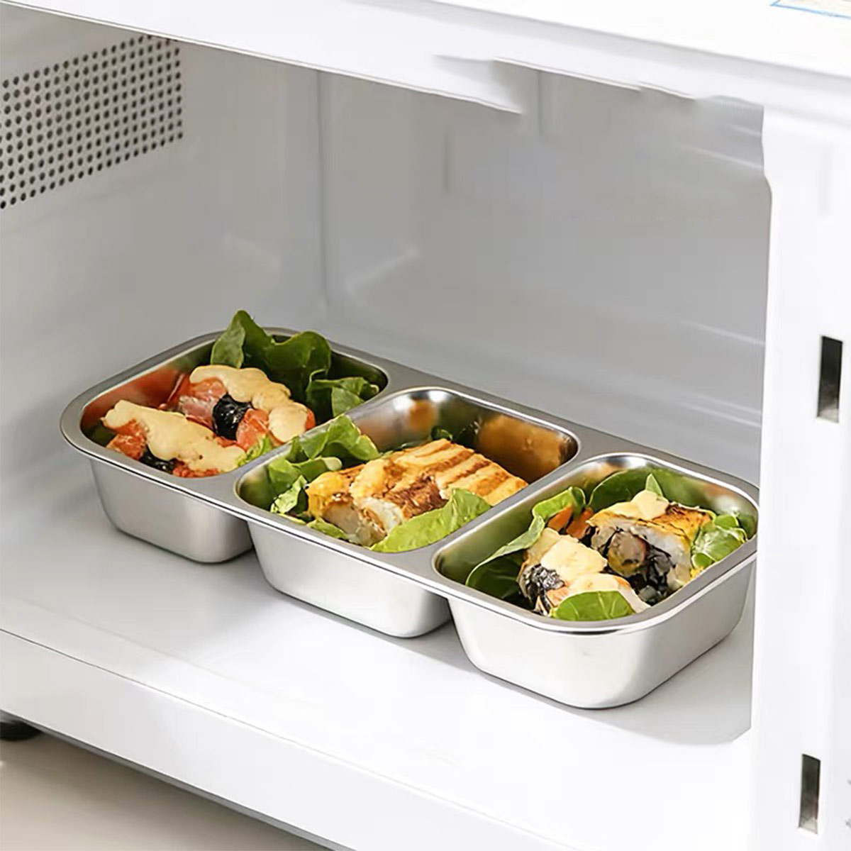 ภาชนะเก็บอาหารสแตนเลสพร้อมฝาปิ - Food Storage Heat บทวิจารณ์และราคา