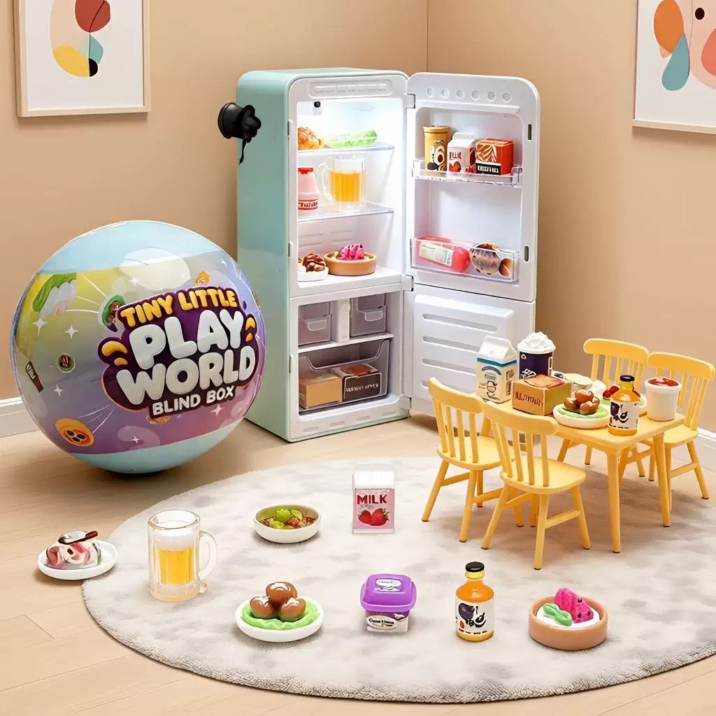 ชุดของเล่นตู้เย็นมินิ 4 สีแบบส - Food Storage Kits บทวิจารณ์และราคา