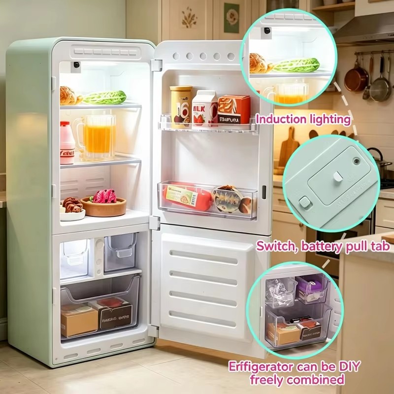 ชุดของเล่นตู้เย็นมินิ 4 สีแบบส - Food Storage Kits บทวิจารณ์และราคา
