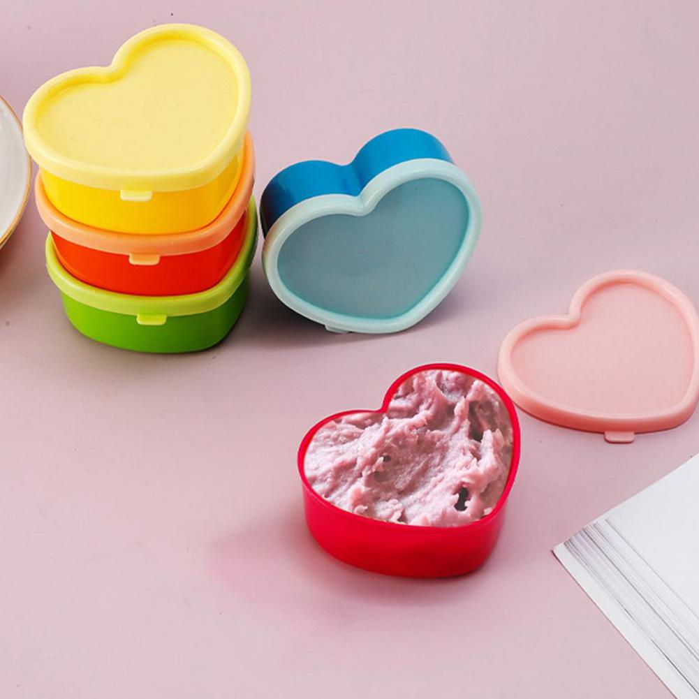 5 ชิ้นมินิขวดบีบกล่องอาหารกลาง - Food Storage Heat บทวิจารณ์และราคา