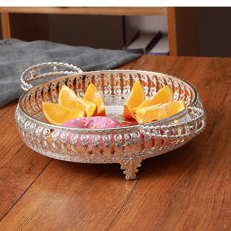 สีเงิน, ถาดเก็บผลไม้ทรงกลม, กล - Food Storage In Room บทวิจารณ์และราคา