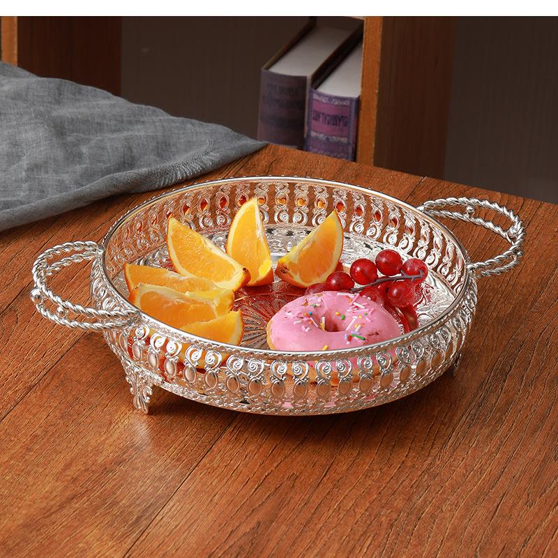 สีเงิน, ถาดเก็บผลไม้ทรงกลม, กล - Food Storage In Room บทวิจารณ์และราคา