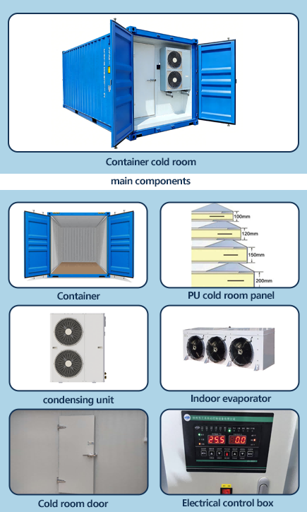 ตู้คอนเทนเนอร์แช่เย็นคุณภาพสูง - Food Storage Warehouse บทวิจารณ์และราคา