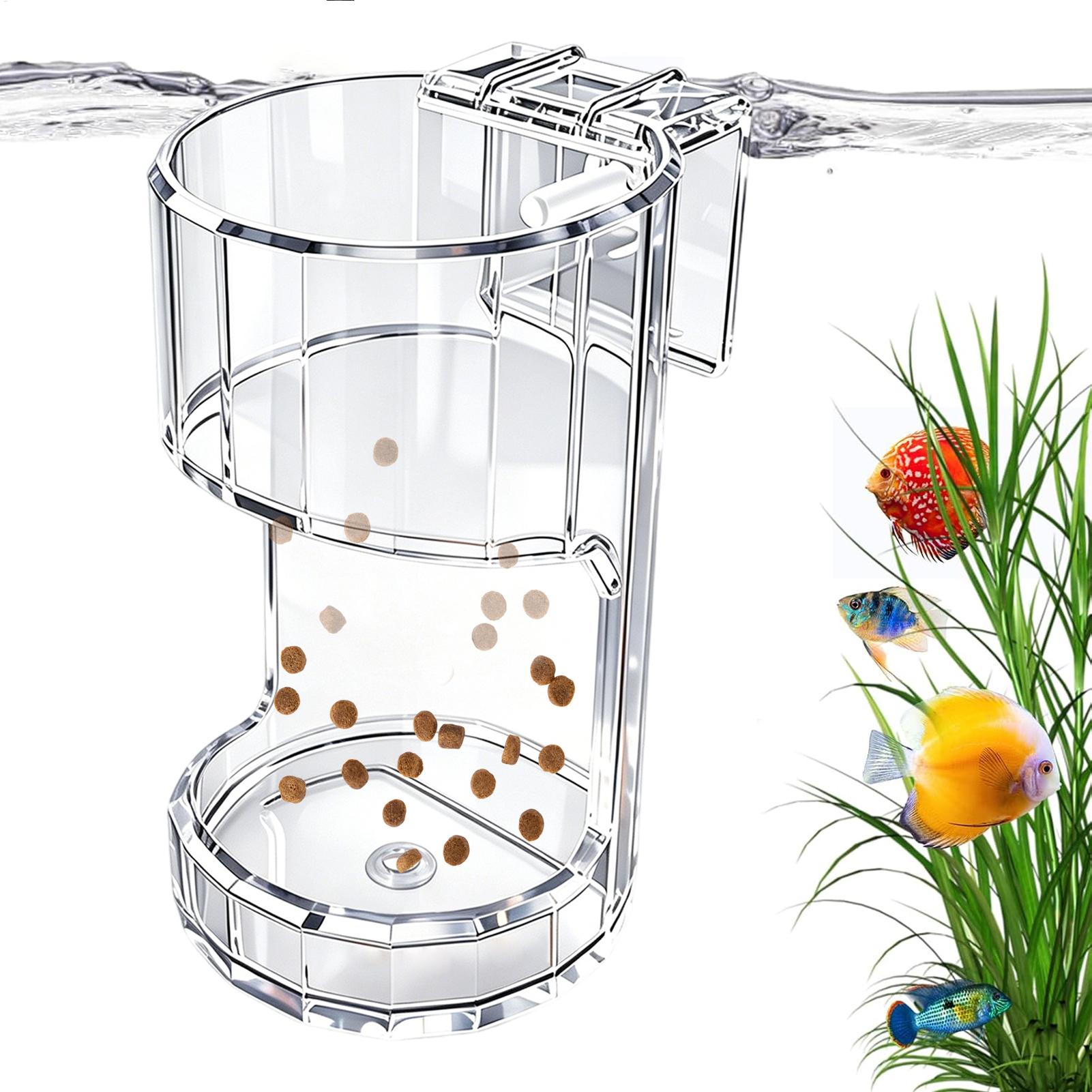 ชามใส่อาหารปลาตู้ปลาแบบโปร่งใส - Food Storage In Room บทวิจารณ์และราคา