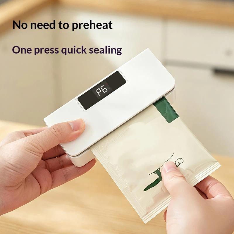 เครื่องซีลถุงพลาสติกแบบพกพา 2  - Food Storage Plastic Bag บทวิจารณ์และราคา
