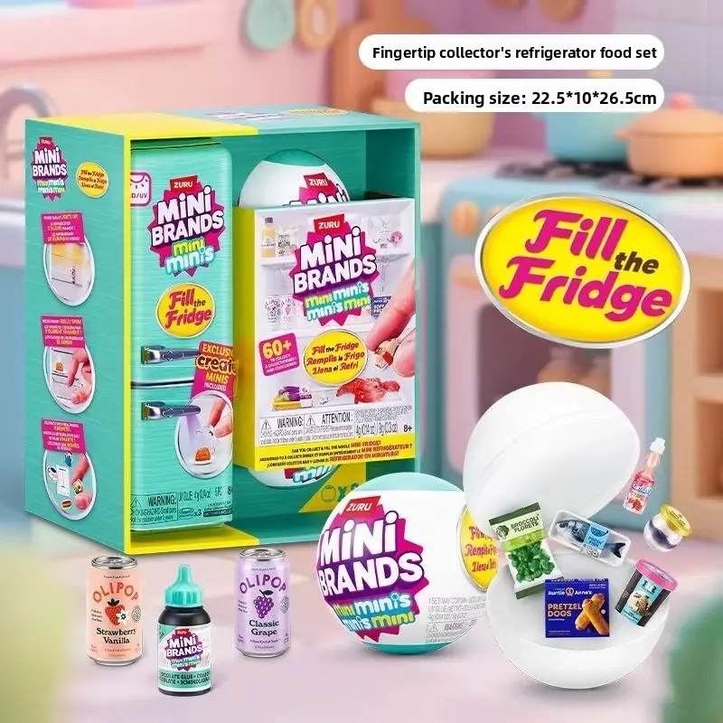 มินิแบรนด์ส ฟิลเดอะฟริดจ์ บลาย - Food Storage Kits บทวิจารณ์และราคา
