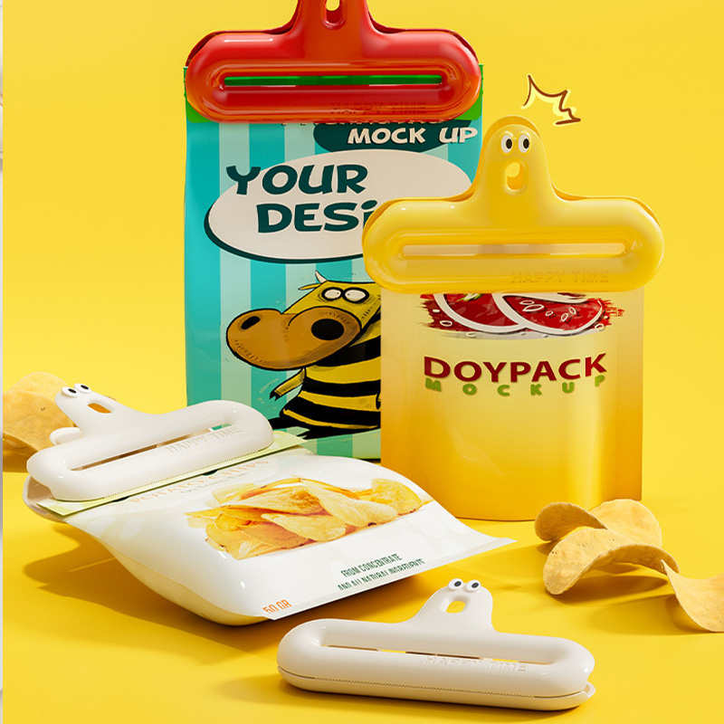 คลิปหนีบปิดถุงแบบการ์ตูน 1/4 น - Food Storage Essentials บทวิจารณ์และราคา