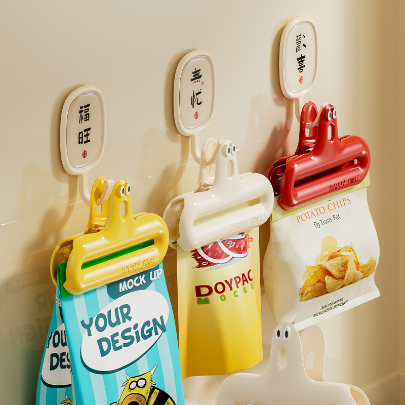 คลิปหนีบปิดถุงแบบการ์ตูน 1/4 น - Food Storage Essentials บทวิจารณ์และราคา