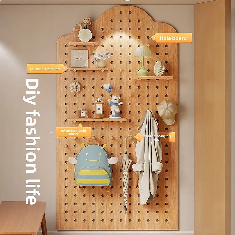 ชั้นวางของติดผนังแบบเพ็กบอร์ดไ - Food Storage In Room บทวิจารณ์และราคา