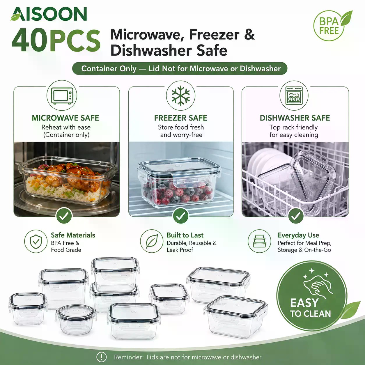 ชุดภาชนะเก็บอาหารซิลิโคนขนาดให - Food Storage Heat บทวิจารณ์และราคา