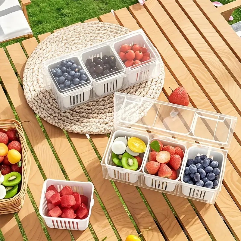 กล่องเก็บอาหารแบบช่องใส่ 1 ชิ้ - Food Storage Kits บทวิจารณ์และราคา