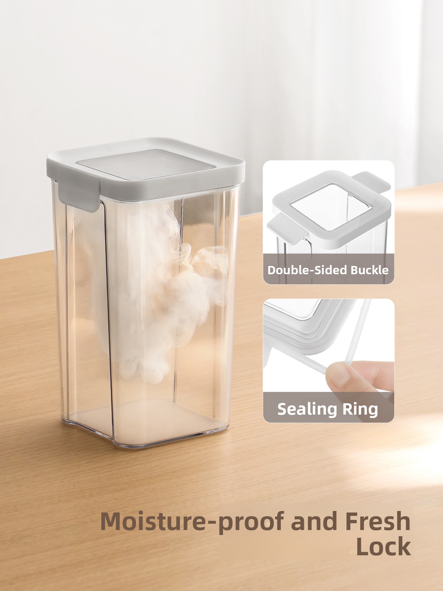 โหลเก็บอาหารเกรดอาหารแบบปิดสนิ - Food Storage Necessities บทวิจารณ์และราคา