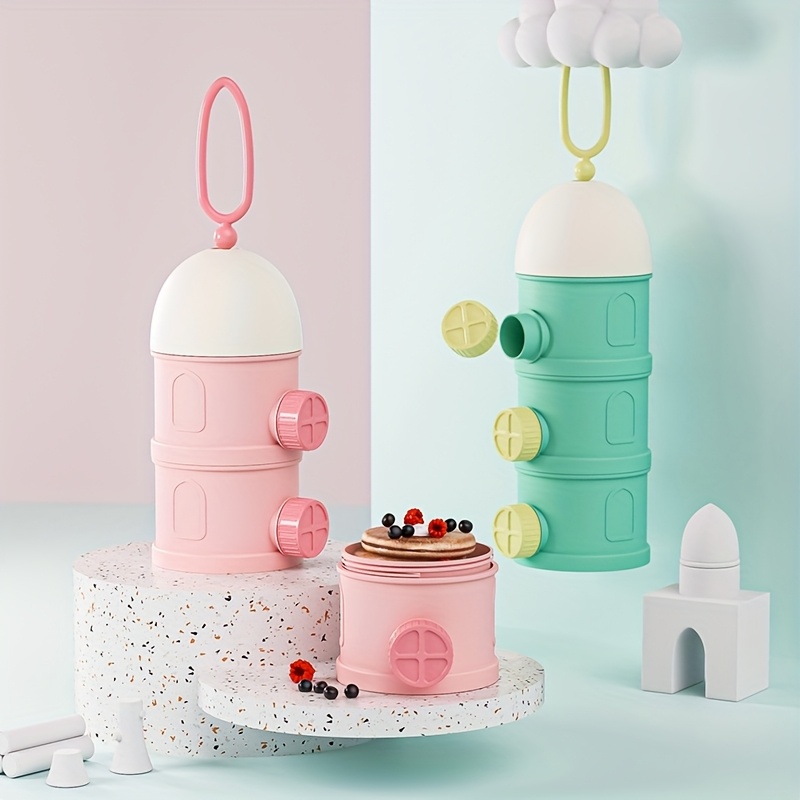 กล่องเก็บนมผงเด็กแบบพกพา ดีไซน - Food Storage Essentials บทวิจารณ์และราคา