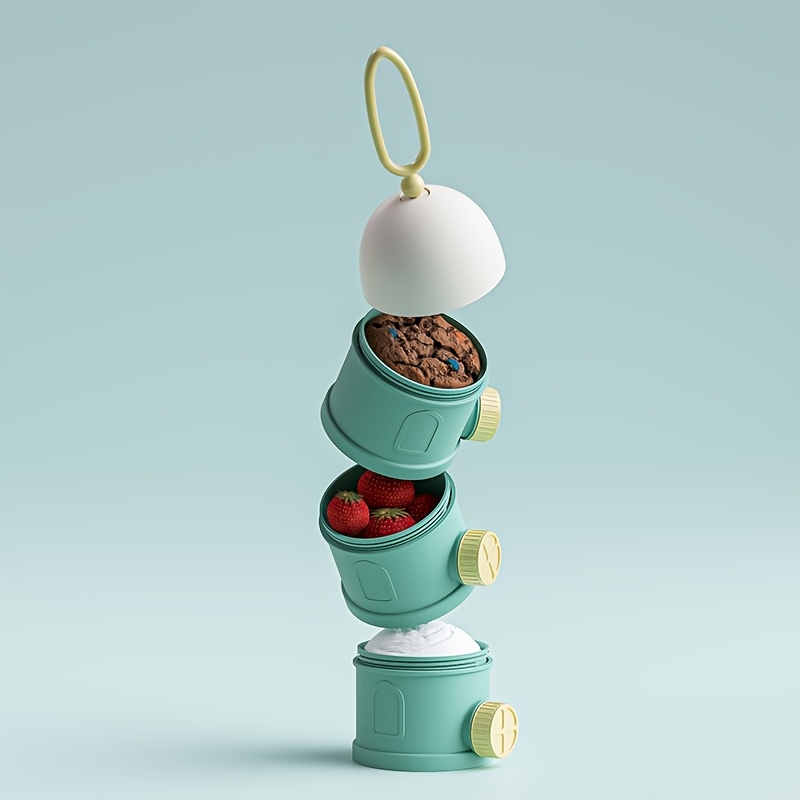 กล่องเก็บนมผงเด็กแบบพกพา ดีไซน - Food Storage Essentials บทวิจารณ์และราคา