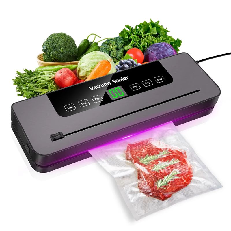 ABZC-เครื่องซีลสูญญากาศไฟฟ้า ส - Food Storage Vacuum Seal Bags บทวิจารณ์และราคา