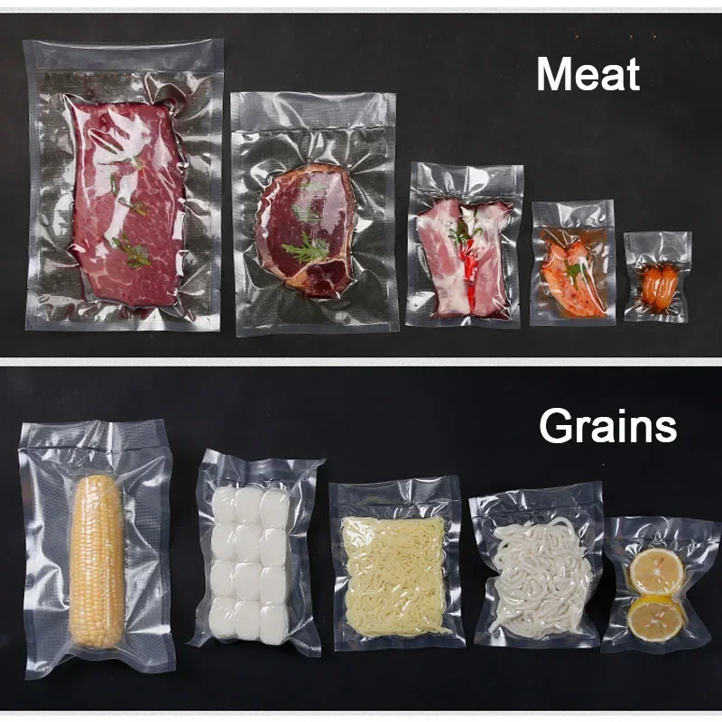ห้องครัวอาหารเครื่องซีลสูญญากา - Food Storage Vacuum Seal Bags บทวิจารณ์และราคา