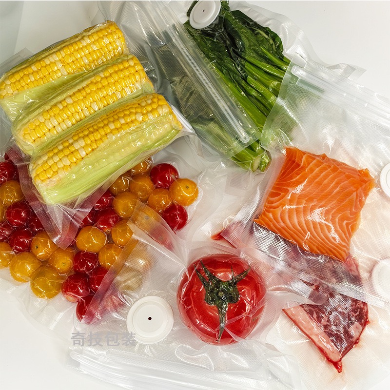 ถุงสูญญากาศแบบใช้ซ้ำได้สำหรับเ - Food Storage Vacuum Seal Bags บทวิจารณ์และราคา