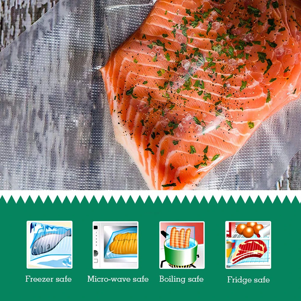 Sous Vide ถุงม้วนสำหรับเครื่อง - Food Storage Vacuum Seal Bags บทวิจารณ์และราคา